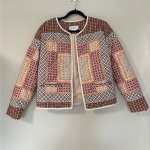 Anthropologie Quilted Blazer